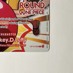Monkey D. Luffy Round 1 One Piece Promo NM English - Image 5