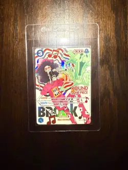 Round 1 Brook English One Piece Promo OP11-056 Ship Next Day - Image 1
