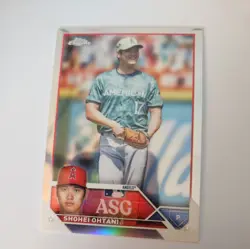 Topps 2023 Chrome Shohei Ohtani ASGC-31 Angels ASG Insert Baseball Card - Image 1