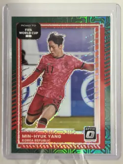 2025-26 Donruss Optic South Korea Lot Heung-Min Son /199 Min-Hyuk Yang /49 SP - Image 4