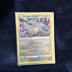 Radiant Pokemon Cards Set Of 3 Eevee Blastoise And Venusaur - Image 2