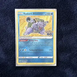 Radiant Pokemon Cards Set Of 3 Eevee Blastoise And Venusaur - Image 3