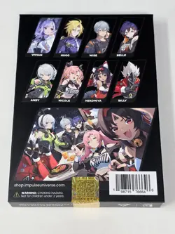 Zenless Zone Zero Wise SILVER Metal Card ZZZ Anime Impulse Exclusive Series 1 - Image 3