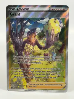 Grant GG62/GG70 Crown Zenith Holo Pokemon Card - Image 1
