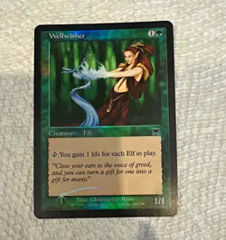Magic: The Gathering Wellwisher Deckmaster Foil English #300/350 - Image 1