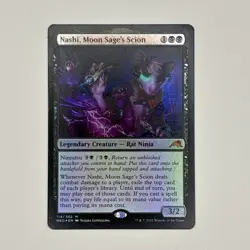 MTG Nashi, Moon Sage's Scion (114/302 Kamigawa Neon Dynasty NM FOIL - Image 1