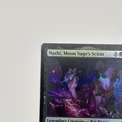 MTG Nashi, Moon Sage's Scion (114/302 Kamigawa Neon Dynasty NM FOIL - Image 2