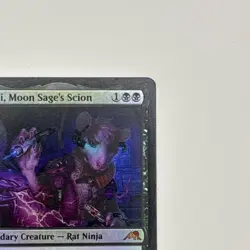 MTG Nashi, Moon Sage's Scion (114/302 Kamigawa Neon Dynasty NM FOIL - Image 3