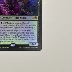 MTG Nashi, Moon Sage's Scion (114/302 Kamigawa Neon Dynasty NM FOIL - Image 5