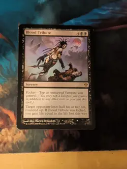 Blood Tribute Zendikar Regular - Image 1