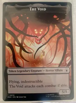MTG Marvel Super Heroes - The Void / Squirrel Double-Sided Token Regular - Image 2