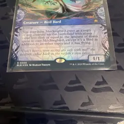 Wizards MTG Mockingbird 0305 Bloomburrow Rare Foil Showcase English 2024 - Image 3