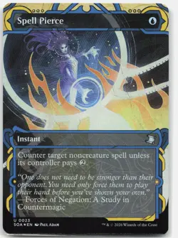 Spell Pierce 23 FOIL Secrets of Strixhaven: Mystical Archive MTG LP - Image 1