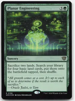 Planar Engineering 158 FOIL R Secrets of Strixhaven Magic: The Gathering NM - Image 1
