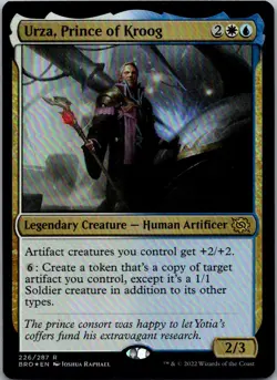 Urza, Prince of Kroog 226 Promo Pack: The Brothers' War MTG Foil LP - Image 1