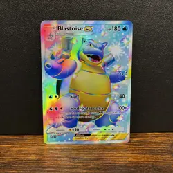 Pokemon TCG Pocket Shiny Blastoise EX Holographic SIR- Fan Art - Image 1