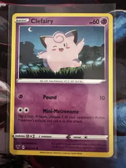 Pokemon 6 Card Lot Wigglytuff Full Art Clefairy Jigglypuff NM Paldea Evolved - Image 5
