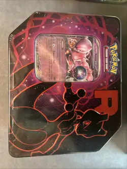 Pokemon Team Rocket MewTwo Tin New Sealed Destined Rivals - NEW / SEALED - Image 1