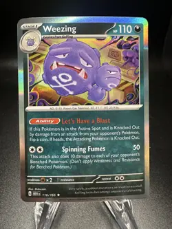 Weezing - Holo - 110/165 Scarlet & Violet 151 - Pokemon TCG - Image 1