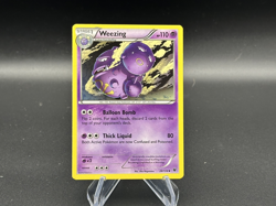 Weezing - 28/124 Fates Collide - Pokemon TCG - 2016 - Image 1