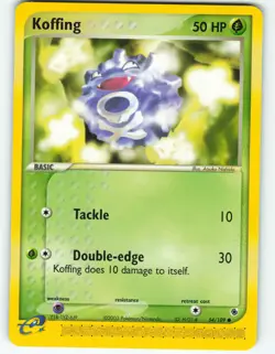 Koffing - 54/109 Ruby & Sapphire - Pokemon TCG - 2003 - Image 1