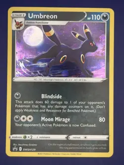 Umbreon [SWSD - SWSH129] NM Pokemon SWSH: Sword & Shield Promo Cards - Image 1