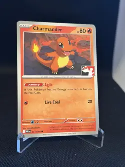 Pokemon TCG Charmander Prize Pack Series 9 Exclusive Promo Non Holo Near Mint - Image 1