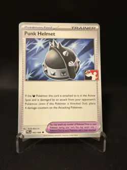 Pokemon TCG Punk Helmet Prize Pack Series 9 Non Holo Promo Card - Image 1