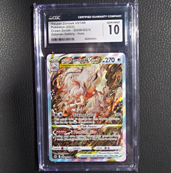 The Pokemon Company CGC 10 Hisuian Zoroark VSTAR GG56/GG70 Holo Full Art EN - Image 1