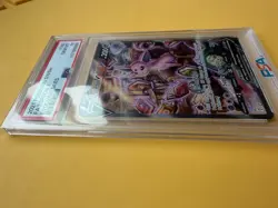 2021 Pokemon SWSH FA/Evolving Skies Espeon V 180/203 Holo PSA 10 - Image 3