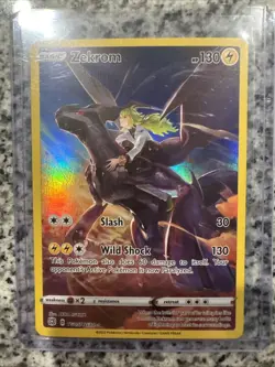 Pokemon Zekrom TG05/TG30 Trainer Gallery Holo – Brilliant Stars – Near Mint - Image 1