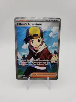 Pokemon TCG Ethan's Adventure 221/182 Full Art Destined Rivals Near Mint - Image 2