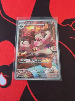 Gurdurr 126/086 Illustration Rare - Black Bolt - Pokemon TCG - Image 1