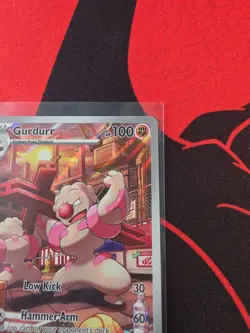 Gurdurr 126/086 Illustration Rare - Black Bolt - Pokemon TCG - Image 3