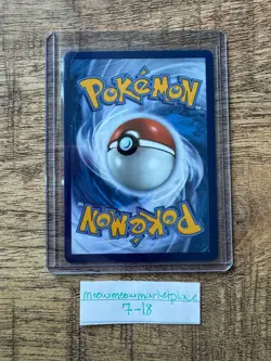 Meowth 106/094 Illustration Rare Phantasmal Flames Pokemon Holo Near Mint 106/09 - Image 2