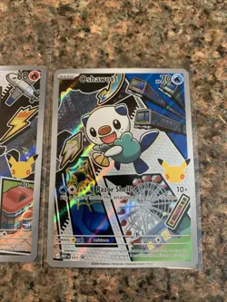 Pokemon TCG - First Partner Series 2 Illustration Snivy, Tepig, Oshawott Set - Image 4