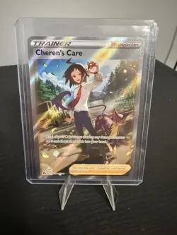 Cheren's Care GG58/GG70 Crown Zenith Galarian Gallery Ultra Rare Pokemon Holo - Image 1