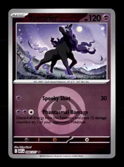 Spectrier (Energy Symbol Pattern 098/217 Ascended Heroes Pokemon Reverse Holo NM - Image 1
