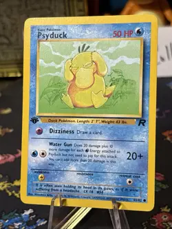 2000 Pokemon Team Rocket 1st Edition 65/82 Psyduck - Image 2