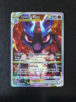 POKEMON TCG - SWORD & SHIELD PROMO - LUCARIO VSTAR SWSH291 - Image 1