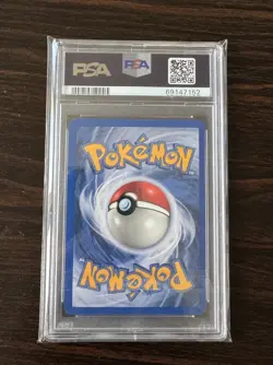 2004 POKEMON EX TEAM ROCKET RETURNS #53 DRATINI-REVERSE FOIL PSA 9 (SMALL CRACK) - Image 2