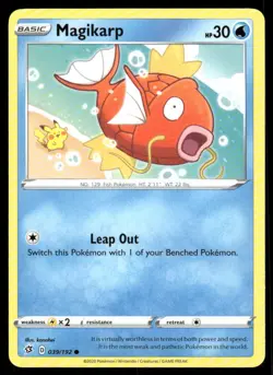 Magikarp SWSH02: Rebel Clash [039/192] Common NM Pokemon - Image 1