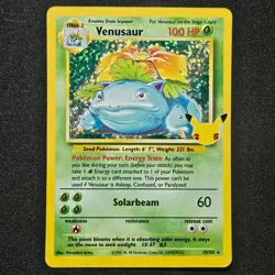 Pokemon VENUSAUR 15/102 CELEBRATIONS: CLASSIC COLLECTION Holo - Image 1