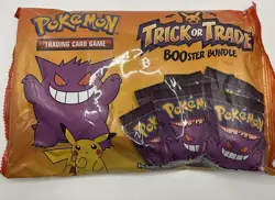 2022 Pokemon BOOster Bundle Trick or Trade Treat New Sealed 40 Packs Sealed - Image 1