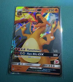 Pokemon TCG Charizard GX 9/68 Hidden Fates Ultra Rare Holo English NM Cheap! - Image 1