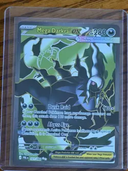 Pokemon TCG Pitch Black Mega Darkrai Ex 101/084 - Image 1