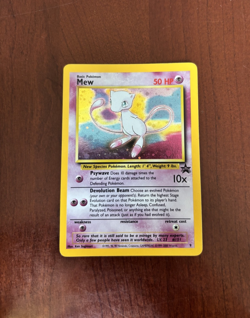 Pokemon Mew 9/53 WOTC Promo Holo - Vintage - Image 1