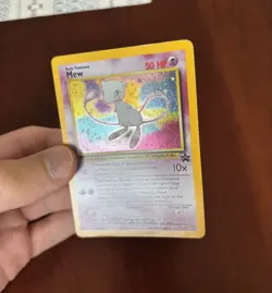 Pokemon Mew 9/53 WOTC Promo Holo - Vintage - Image 2