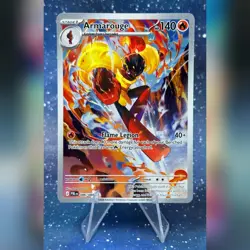 Armarouge ILLUSTRATION RARE 086/084 Pitch Black Pokemon TCG - Image 1