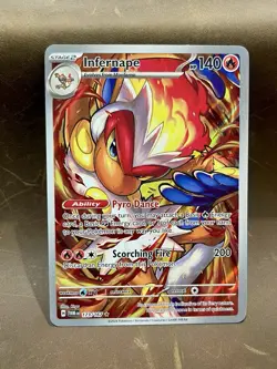 Pokemon TCG Infernape 173/167 Sv06: Twilight Masquerade Holo- Near Mint- IR- New - Image 1